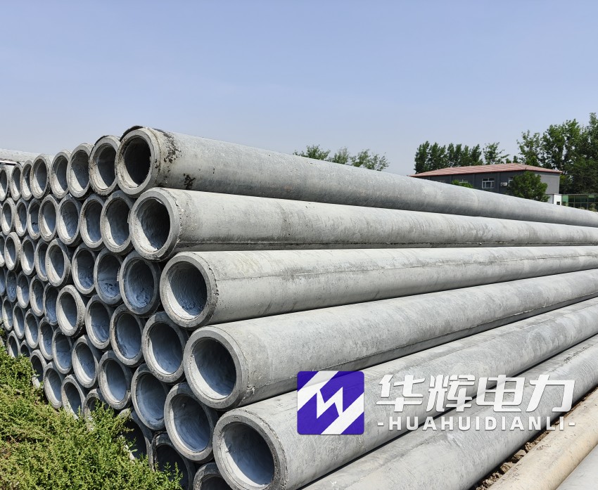 和平镇12米水泥电线杆